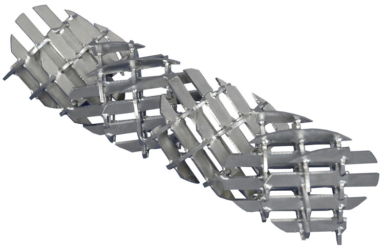 Figure #4: Type GX High Performance static mixing element structure